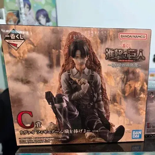 [BUNJANG] Attack on Titan Levi Figure C Prize / 진격의 거인 리바이c상 미개봉 월욜발송(우체국)