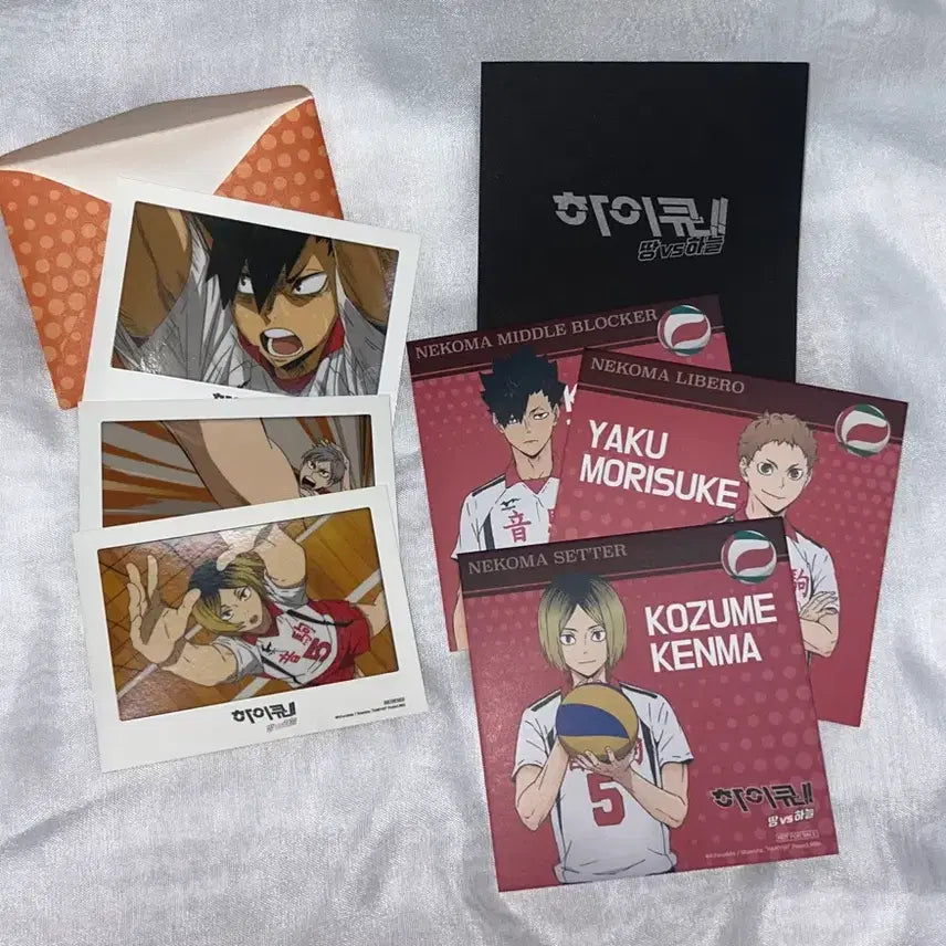 [BUNJANG] Haikyu!! The Dumpster Battle vs. The Sky Movie Goods Bundle Set / 하이큐 땅 vs 하늘 극장판 굿즈 일괄