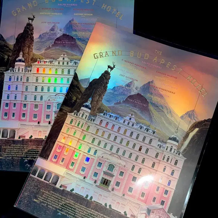 [BUNJANG] The Grand Budapest Hotel Artgraphy Poster Set / 안전포장) 그랜드 부다페스트 호텔 아트그라피