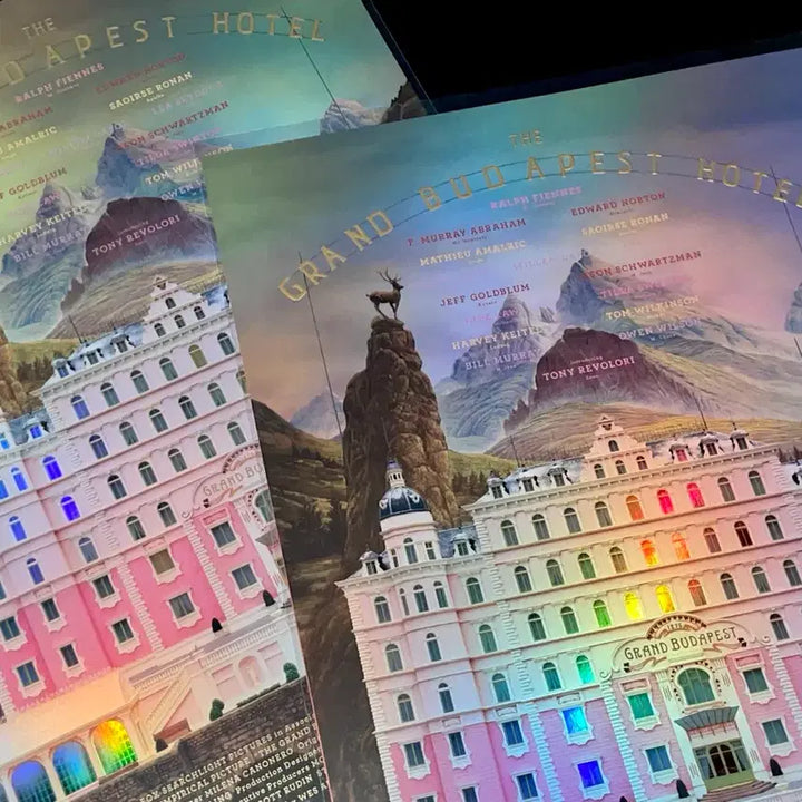 [BUNJANG] The Grand Budapest Hotel Artgraphy Poster Set / 안전포장) 그랜드 부다페스트 호텔 아트그라피