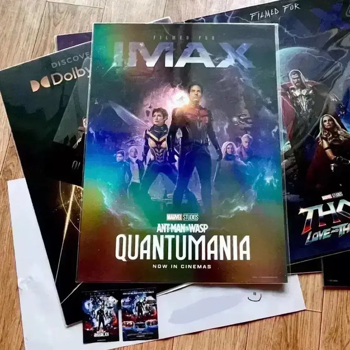 [BUNJANG] Ant-Man and the Wasp: Quantumania IMAX, ScreenX, 4DX Poster, Film Mark, Art Card / 앤트맨 아이맥스 스크린엑스4DX포스터 필름마크아트카드 퀀텀매니아 마블영화