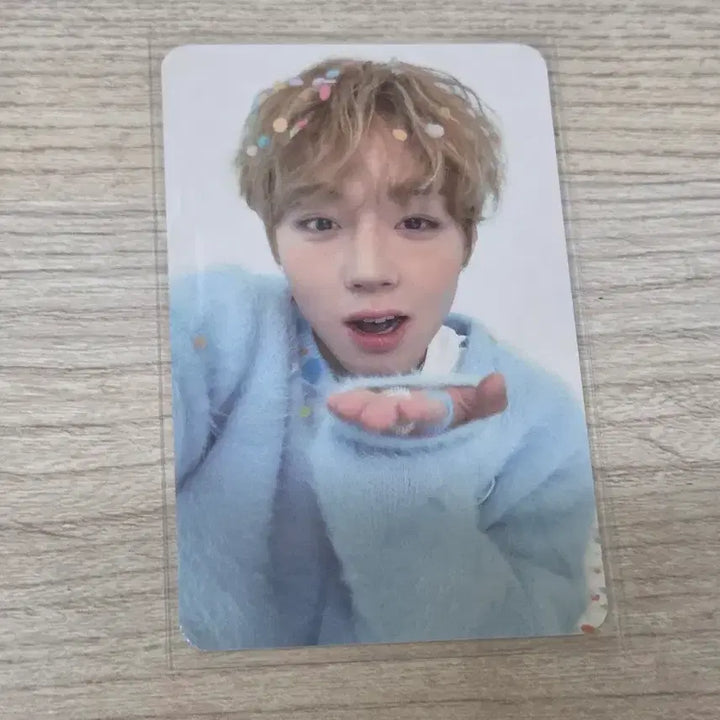 [BUNJANG] Park Jihoon Birthday Photocard / 박지훈 생일 5만원 구매 포카 529 생카