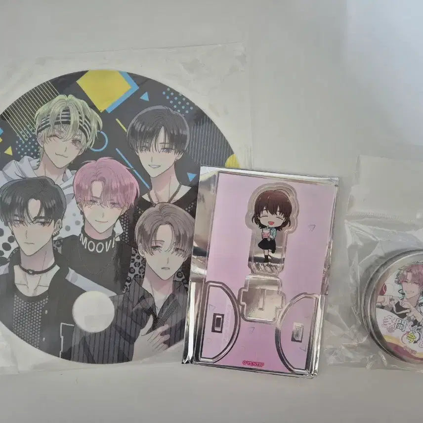 [BUNJANG] Tamonegun Yura Yura Utage Fan, Tin Case, and Charm Bundle Set / 타몬군 지금 어느쪽?! 부채, 틴케이스, 유라유라 우타게