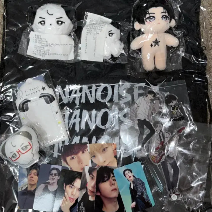 [BUNJANG] Kim Nano Nano Doll Set (3 Dolls + Cushion Keyring + 2 Acrylic Stands + Keyring) / 오늘만할인) 나노nano 인형 3체+쿠션키링+아크릴스탠드 2종+키링