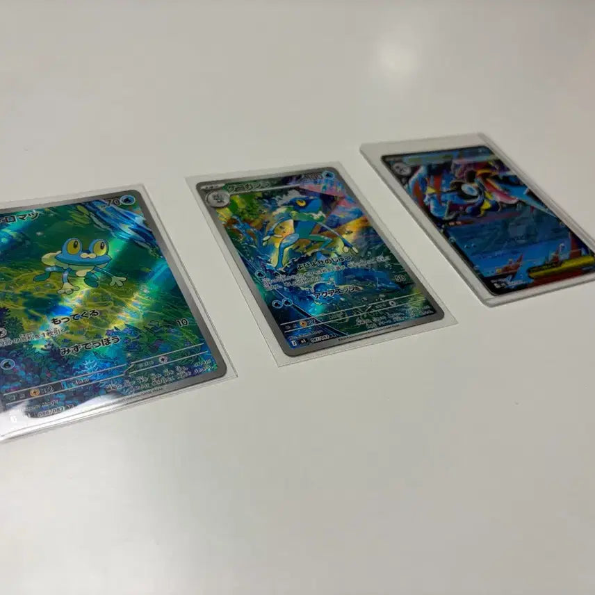 [BUNJANG] Turtwig AR, Grotle EX Set Bundle Japanese Edition / 일판)개굴마르/개굴반장 AR, 개굴닌자EX 세트 일괄 판매