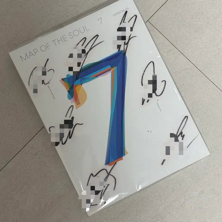 [BUNJANG] BTS Signed Album MAP OF THE SOUL : 7 / 방탄소년단 BTS 친필 싸인 앨범 MAP OF THE SOUL 7