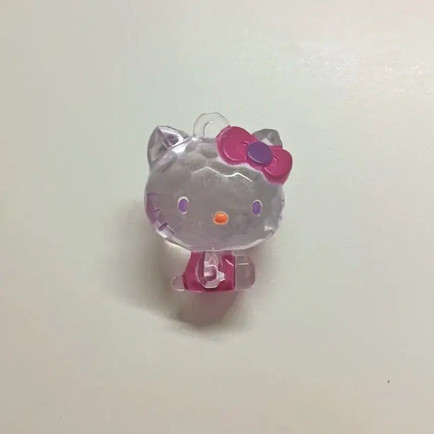 [BUNJANG] Hello Kitty Transparent Figure / 고전키티