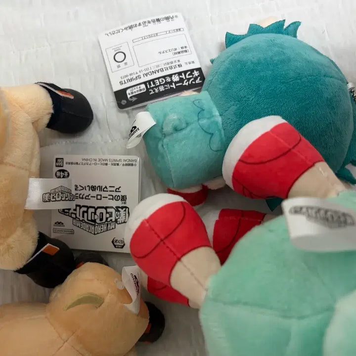 [BUNJANG] My Hero Academia Deku x Bakugo Plush Keychain / 나의 히어로 아카데미아 데쿠쉽 바쿠독 누이 인형 키링