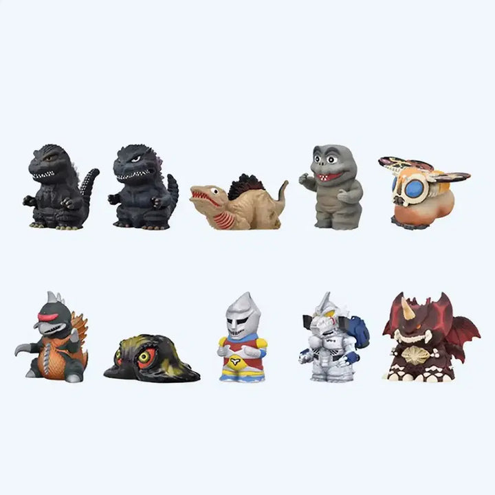 [BUNJANG] Godzilla Sofubi Puppet Mascot Series 2 Set / 고질라 소프비 퍼펫 마스코트 2 세트