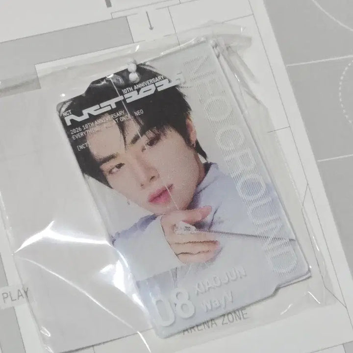 [BUNJANG] NCT NATION Ground Xiaojun Gacha Random Lenticular / 엔시티그라운드 샤오쥔 가챠 랜덤 렌티큘러