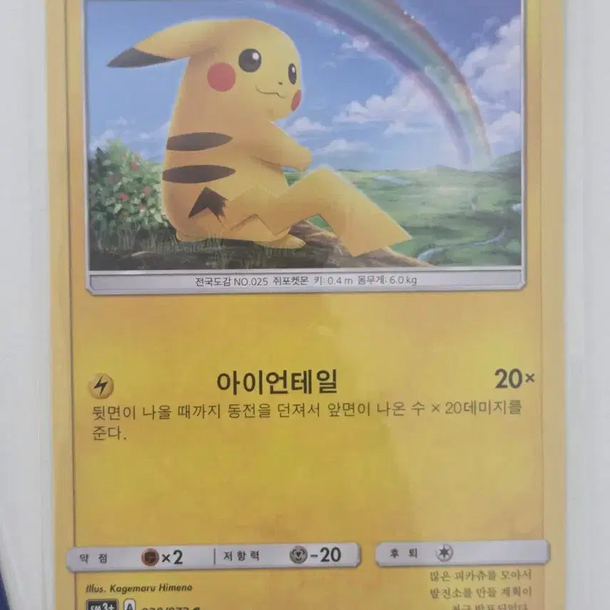 [BUNJANG] Pikachu Card - Hikari&