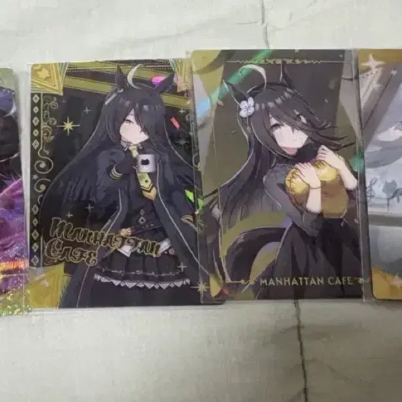 [BUNJANG] Manhattan Cafe Wafer Card Set (4 Types) / 맨하탄카페 웨하스 카드 4종 일괄(급처)