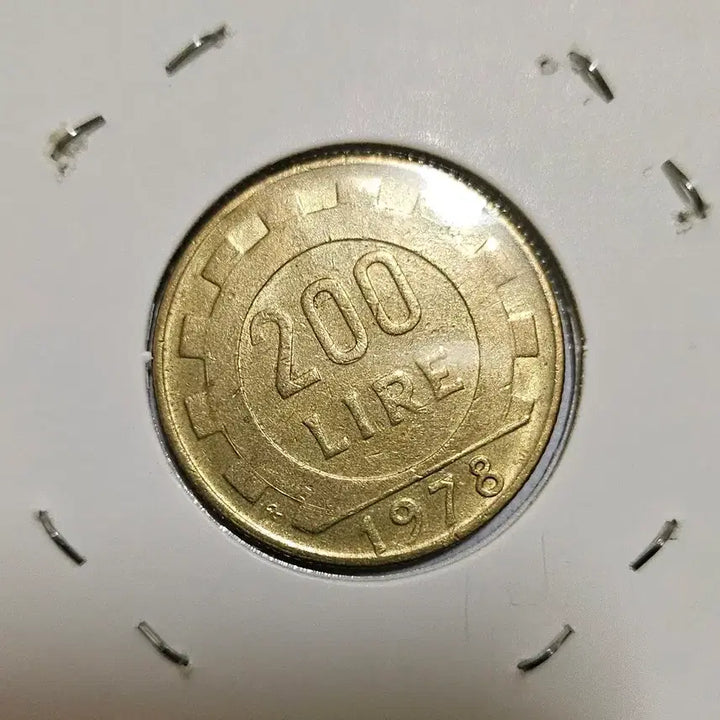 [BUNJANG] Italy 1978 200 Lire Coin / 이탈리아 1978년 200리라 주화(외국동전)