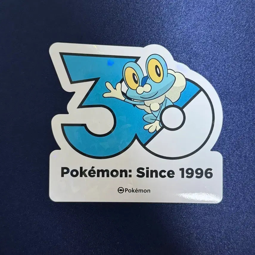 [BUNJANG] Pokemon 30th Anniversary Olive Young Sticker Squirtle / 포켓몬 30주년 올리브영 스티커 개구마르