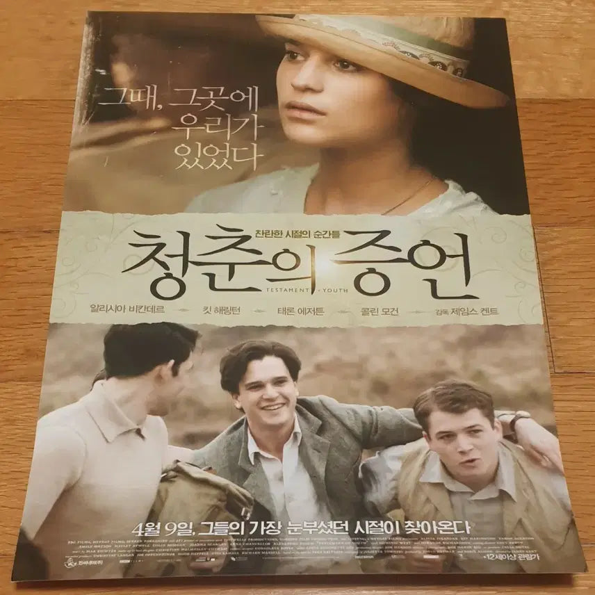 [BUNJANG] The Testimony of Youth Movie Flyer / 영화전단지 청춘의 증언
