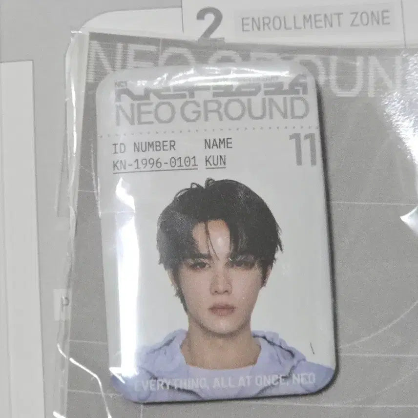 [SOLD OUT] 엔시티그라운드 메탈 아이디 뱃지 쿤 웨이션브이 Wayv
