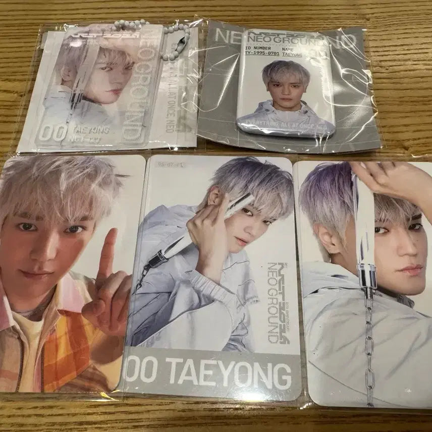 [BUNJANG] NCT Taeyong 10th Anniversary Popup Lenticular Trading Card Bundle Set / 태용 엔시티 NCT 10주년팝업 렌티큘러,트레카포카,입장포카