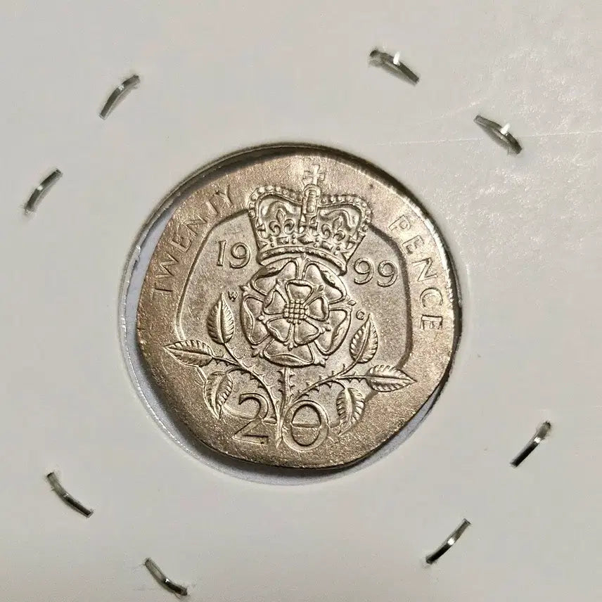 [BUNJANG] 1999 Queen Elizabeth II 20 Pence Coin / 영국 여왕 1999년 20펜스 주화(외국동전)