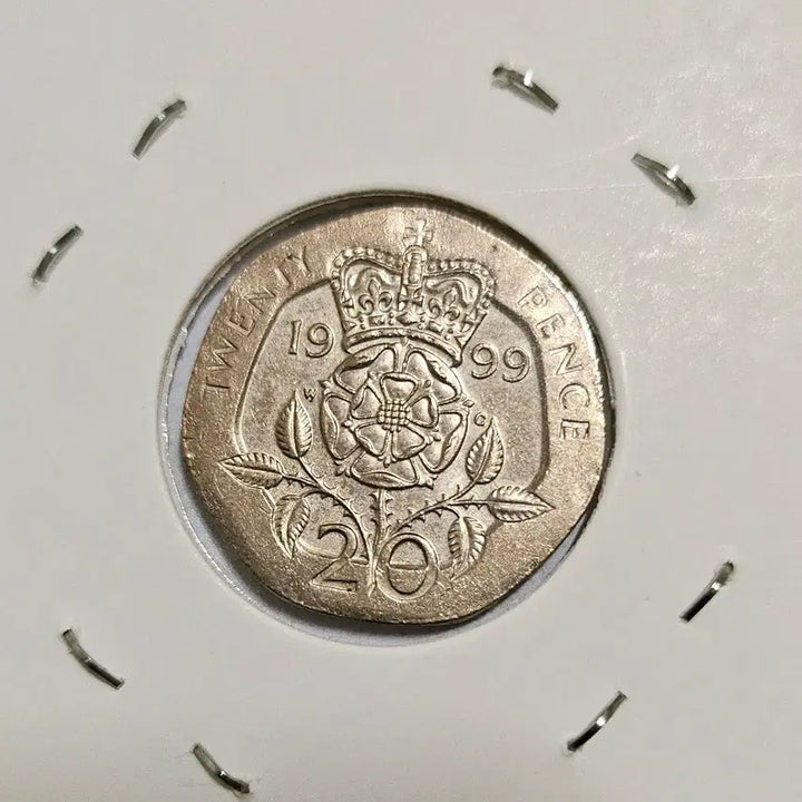 [BUNJANG] 1999 Queen Elizabeth II 20 Pence Coin / 영국 여왕 1999년 20펜스 주화(외국동전)