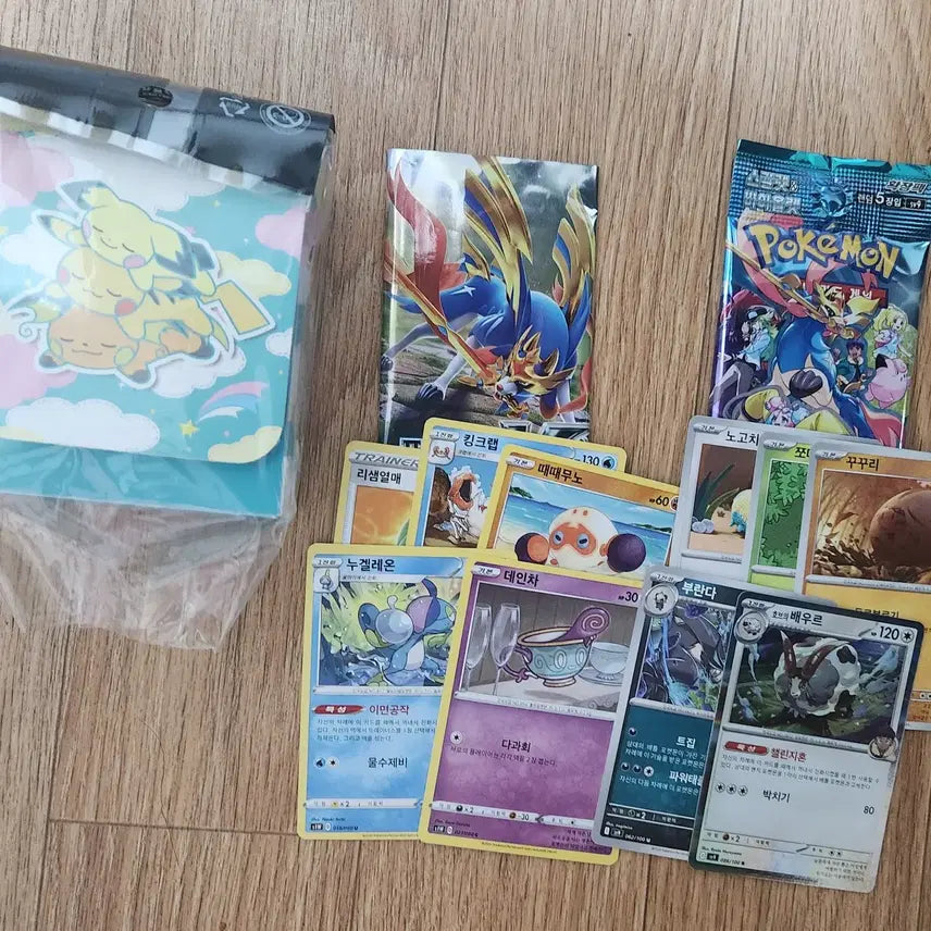 [BUNJANG] Pokemon Goods Deck Card Case Kuttering Naptime / 포켓몬 굿즈 덱 카드 케이스 kuttering naptime 판매합니다