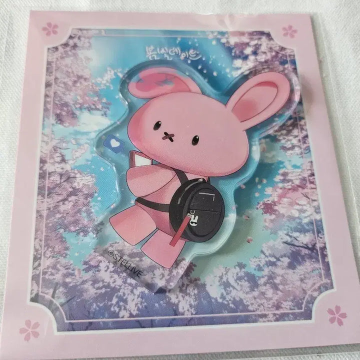 [BUNJANG] StellaLive Peto Spring Picnic Acrylic Stand / 스텔라이브 봄소풍 아크릴 스탠드 페토