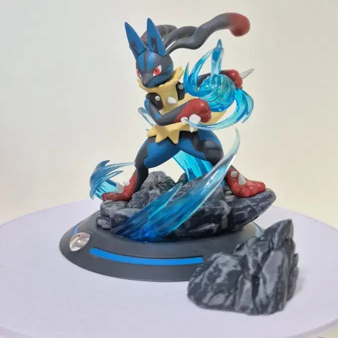[BUNJANG] Pokemon - Mega Lucario Figure (Original, Box Included) / (정품/박스O) 포켓몬스터 퍼니즘 메가루카리오 피규어 판매