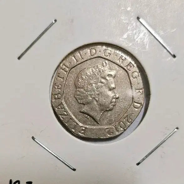 [BUNJANG] United Kingdom 2012 20 Pence Coin - Queen Elizabeth II / 영국 여왕 2012년 20펜스 동전(외국주화)