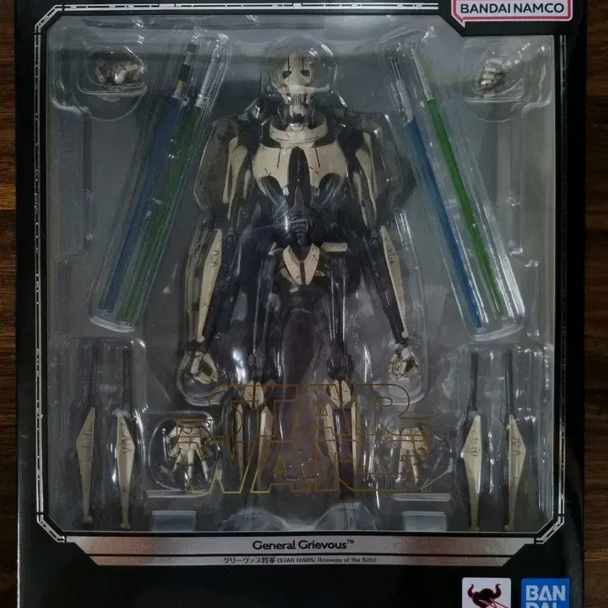 [BUNJANG] Bandai S.H.Figuarts General Grievous Action Figure / 스타워즈 S.H.F 그리버스 장군 피규어 판매