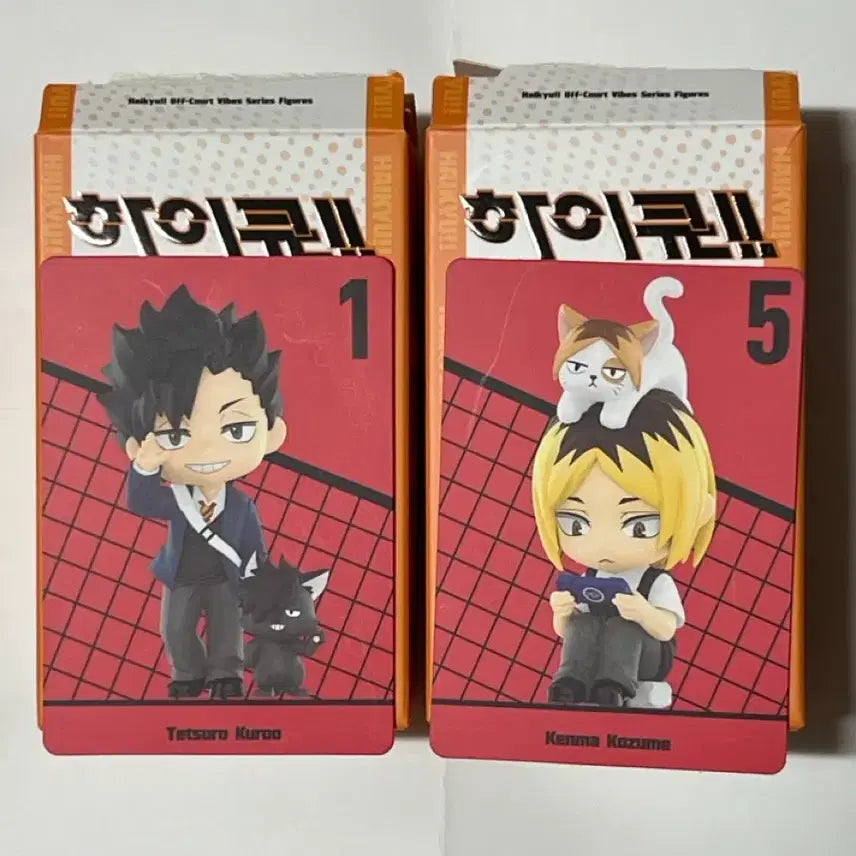[BUNJANG] Haikyuu!! Pop Mart Kuroo Kenma Set / 하이큐 팝마트 쿠로오 켄마 세트