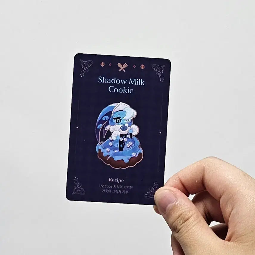 [BUNJANG] Shadow Milk Recipe Card / 쉐도우밀크 레시피 카드 (택포)
