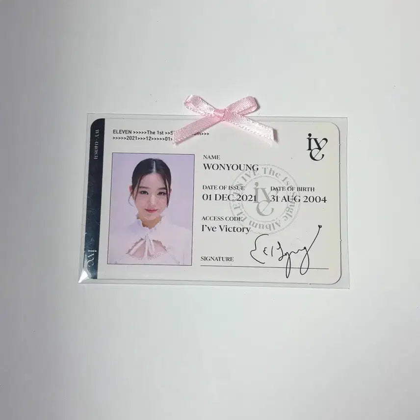[BUNJANG] IVE Eleven Wonyoung ID Card Photocard / *최저가 ~ 네고가능* 아이브 일레븐 아이디카드 원영 포카 판매