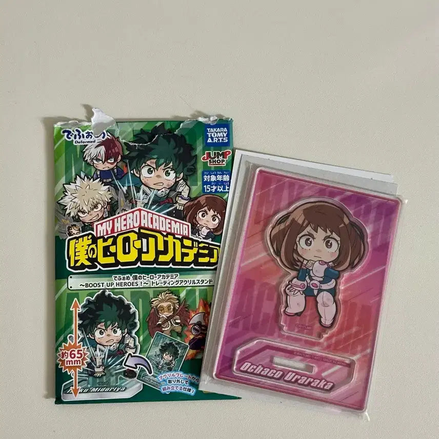 [BUNJANG] My Hero Academia Deku Deforme Acrylic Stand Ochaco / 히로아카 나히아 데포르메 아크릴 스탠드 - 우리라카 오챠코