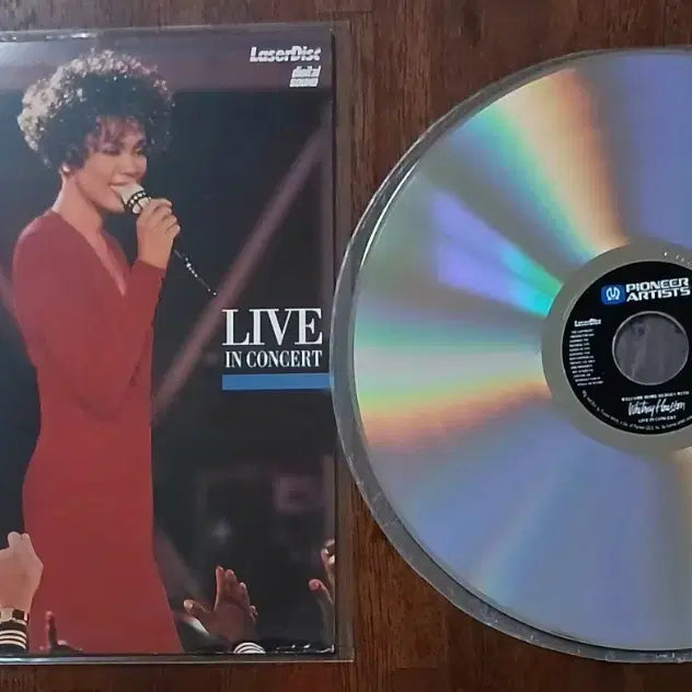 [BUNJANG] Whitney Houston Live LaserDisc / 휘트니 휴스턴 라이브 레이저디스크