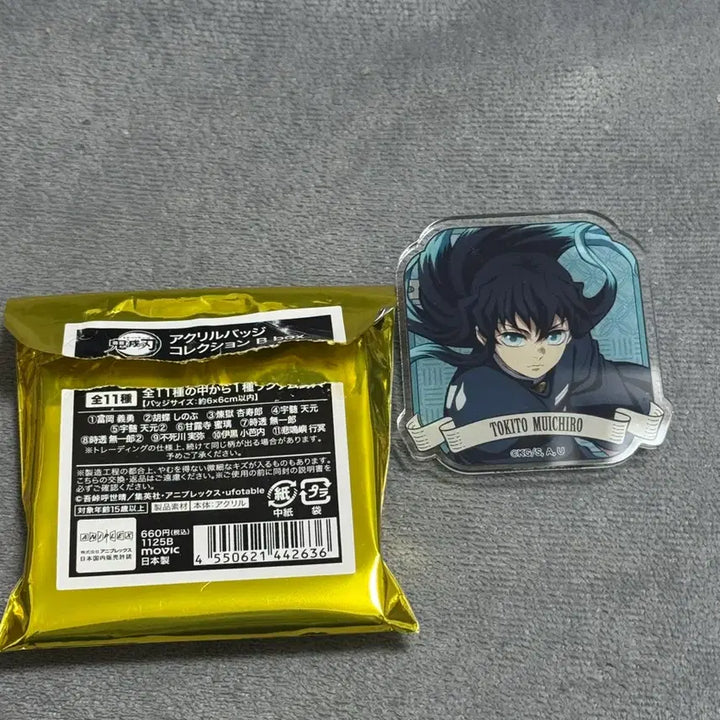 [BUNJANG] Demon Slayer Muichiro Tokito Acrylic Badge Collection / 귀멸의 칼날 무이치로 아크릴 뱃지 컬렉션