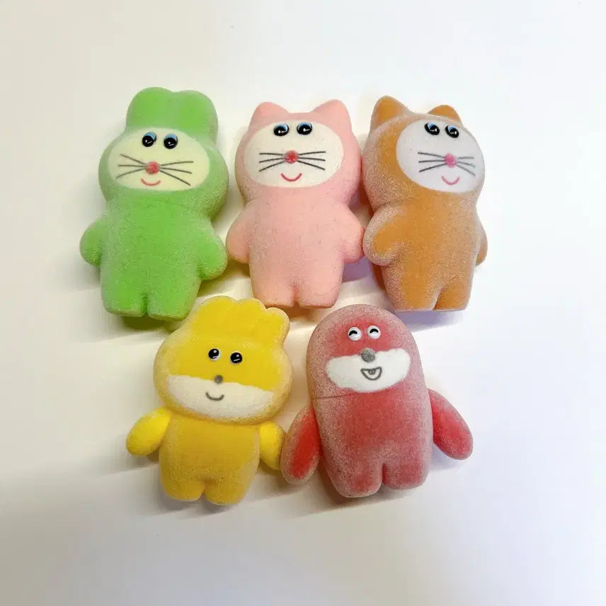 [BUNJANG] Munyoo Miniature Mascot Bundle Set / 무뉴 미니어처 마스코트 5개 일괄