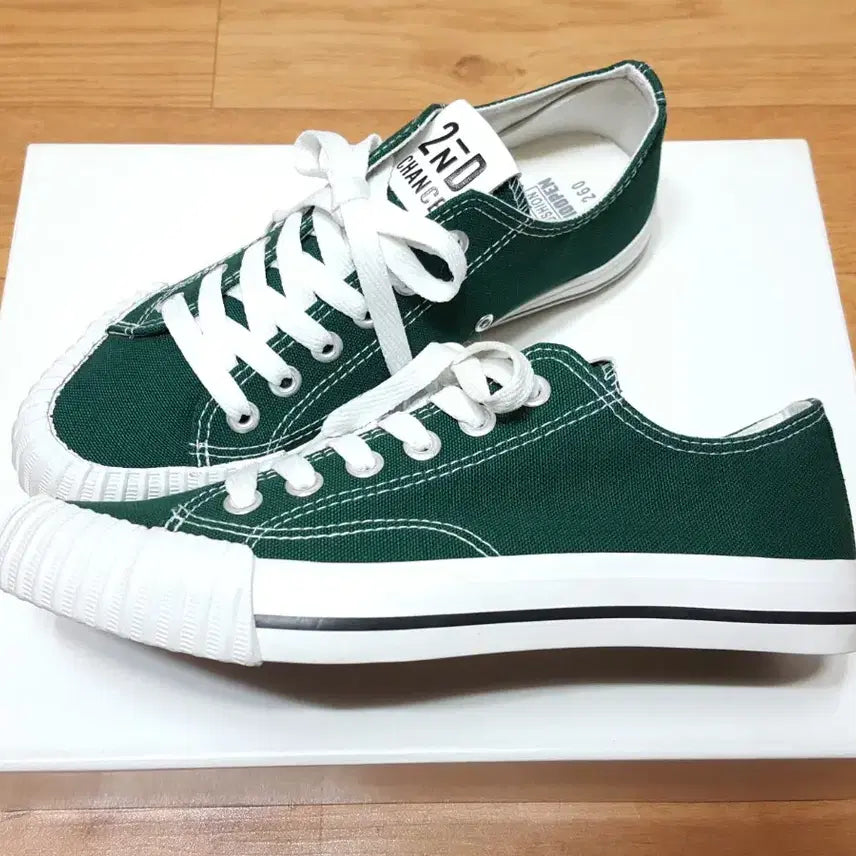 [BUNJANG] SPAO Magic Cushion Toe Cap Canvas Shoes / 새상품)슈펜 매직쿠션 토캡 남녀공용 캔버스화/단화 250-볼날씬255