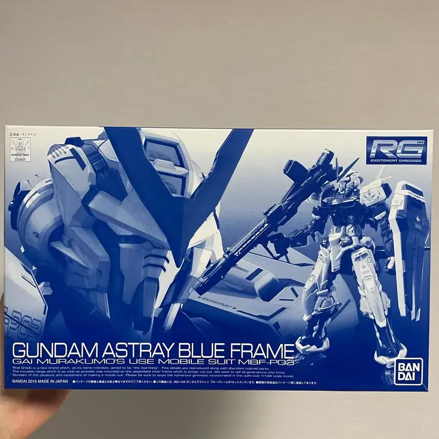 [BUNJANG] Bandai Limited RG Gundam Astray Blue Frame / [새상품] RG 건담 아스트레이 블루프레임 (프리미엄 반다이 한정)