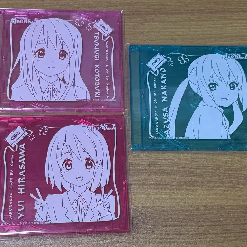 [BUNJANG] K-On! 9 CD Set + 3 CD Cases Bundle / 케이온 9종 CD + CD 케이스 3종 일괄 판매