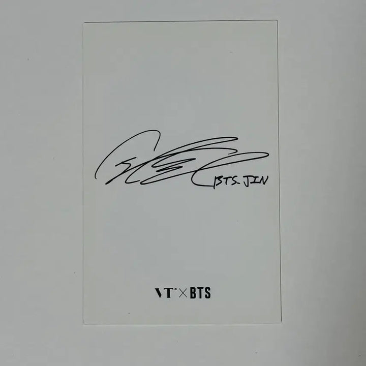 [BUNJANG] BTS Jin VT Cosmetics POB Photocard / 방탄소년단 BTS 진 JIN VT 코스메틱 특전 포토카드