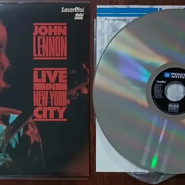 [BUNJANG] John Lennon Live In New York City LaserDisc / 존 레논 Live In New York City 레이저 디스크