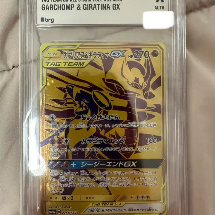 [BUNJANG] Pokemon Card Giratina &amp; Garchomp Special Illustration UR / 포켓몬카드 기라티나&amp;한카리아스 특일UR