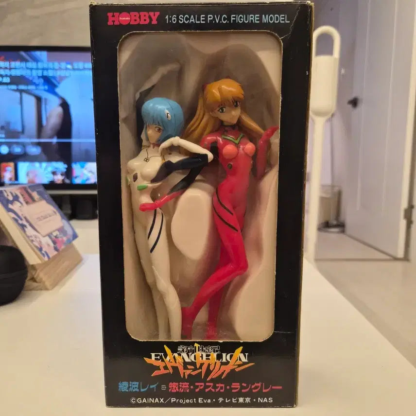 [BUNJANG] Tsukuda Hobby Neon Genesis Evangelion Rei Ayanami &amp; Asuka Langley Soryu 1/6 Scale Figure (Unsealed) / [개봉/미품] 츠쿠다하비 신세기 에반게리온 레이, 아스카