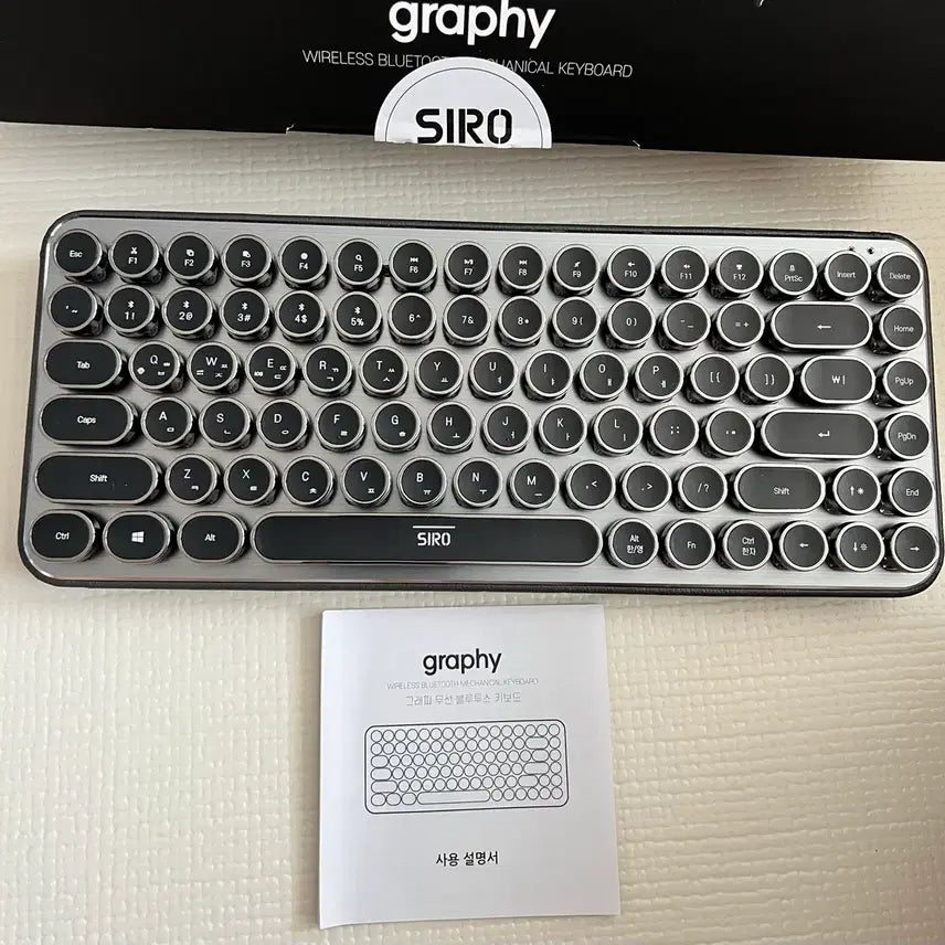 [BUNJANG] SIRO GRAPHY Wireless Keyboard / SIRO GRAPHY 무선 키보드