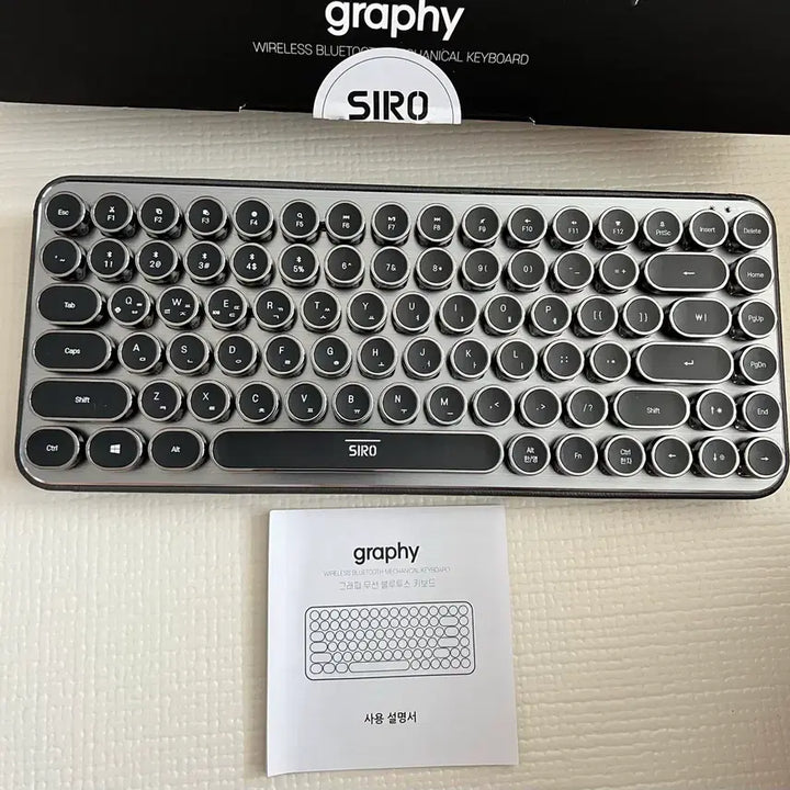 [BUNJANG] SIRO GRAPHY Wireless Keyboard / SIRO GRAPHY 무선 키보드