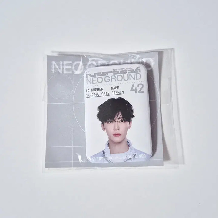 [BUNJANG] NCT 10th Anniversary Jaemin Metal ID Badge / 엔시티 NCT 10주년 팝업 메탈 ID 뱃지 재민 JAEMIN