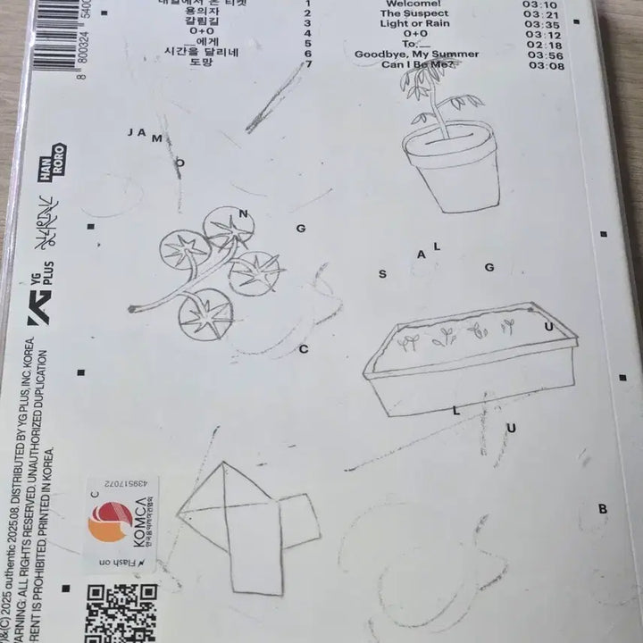 [SOLD OUT] 한로로 자몽살구클럽 cd 앨범