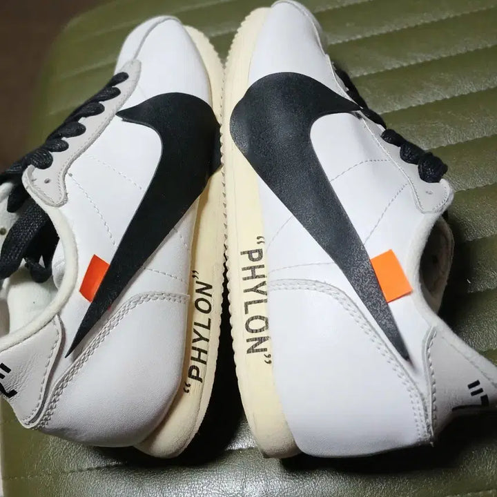 [BUNJANG] Nike x Off-White Cortez White Sneakers / 나이키 x 오프화이트 코르테즈 화이트