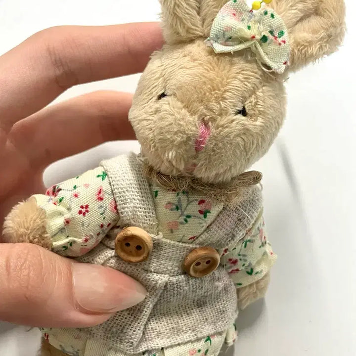 [BUNJANG] Rabbit Plush Keychain / 토끼 인형 키링