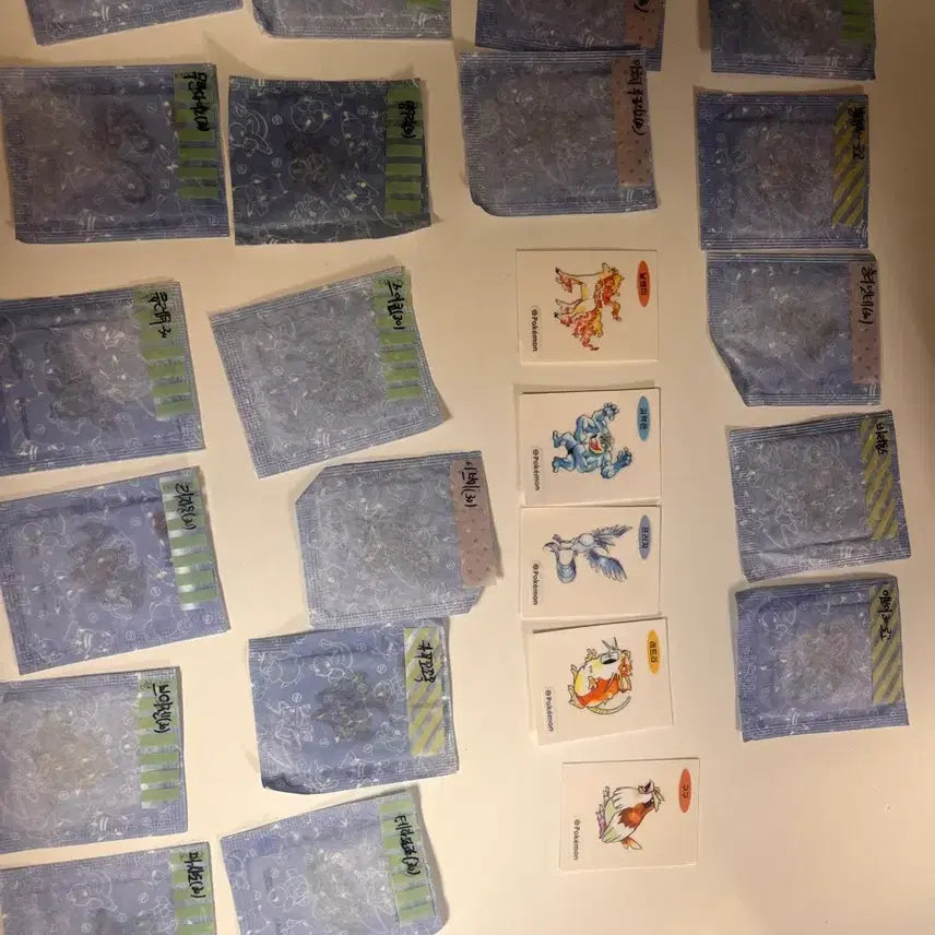 [BUNJANG] Pokemon Sticker Collection / 포켓몬 띠부씰