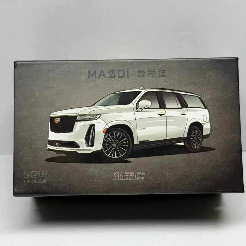 [BUNJANG] MASDI Cadillac Escalade 1/64 Scale White Die-cast Model / MASDI (마쓰디) 캐딜락 에스컬레이드 화이트 1/64 모형